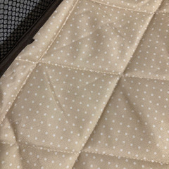 ベビザラス　ベビーサークル　ブラウンの画像