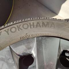 【ジャンク】アクア　スタッドレス　一本パンクありの画像