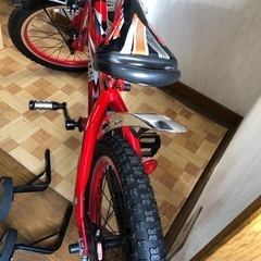 値下げ！【中古】18㎝子供用　マウンテンバイクの画像