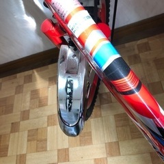 値下げ！【中古】18㎝子供用　マウンテンバイクの画像