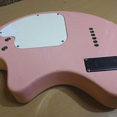 ジャンク FERNANDES ZO-3 ピンク アンプ内蔵エレキギター フェルナンデス ぞーさん ぞうさん 札幌市 白石区 東札幌の画像