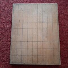 製作途中の将棋盤
