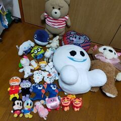 ぬいぐるみ全部まとめて500円！