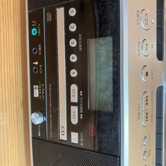東芝CDカセットレコーダーの画像