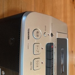 東芝CDカセットレコーダーの画像