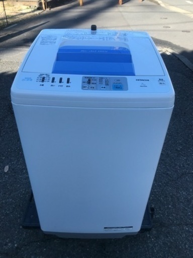 ◆特価！動作品です◆HITACHI 全自動洗濯機 7kg 2014年製 NW-R701 日立