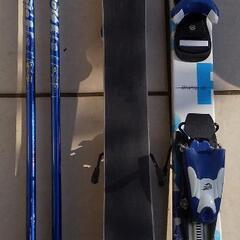 スキーデビューセット 3～4歳 ヘルメット、ボーゲンヘルパー付   の画像