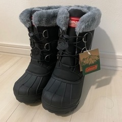 Coleman 21cm新品コールマン キッズ ボア付きアウトドアブーツ 耐水 の画像