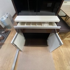 リサイクルサービス八光 田上店 配達・設置OK】大川家具 ダーク 