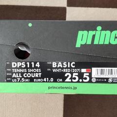 新品 PRINCE テニスシューズ 25.5cmオールコート用の画像