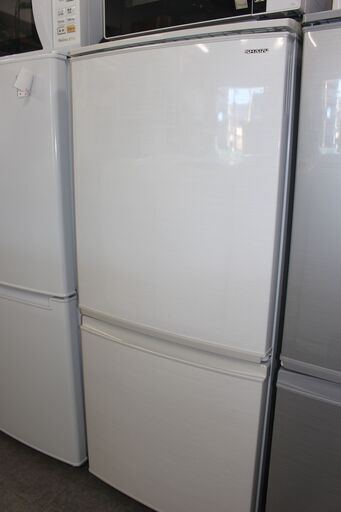 ★特別価格 美品！ 値下げ  ★SHARP シャープ 冷凍冷蔵庫 (SJ-D14D-W) 137L 17年製★大田区、品川区 配送・設置無料★店頭取引歓迎