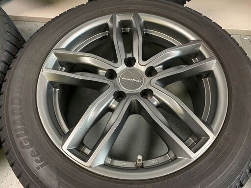 VW パサート　ザビートル★215/55R17　IG50　ユーロテック　GAYA5　17×7J　5H112　ET38　純正ボルト対応 
