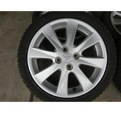 美品 ダイハツ純正16インチホイール  スタッドレスタイヤ付きの画像