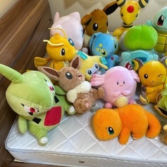 ポケモンぬいぐるみ26体の画像