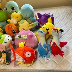 ポケモンぬいぐるみ26体の画像