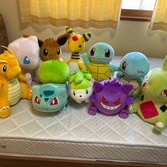 ポケモンぬいぐるみ26体の画像