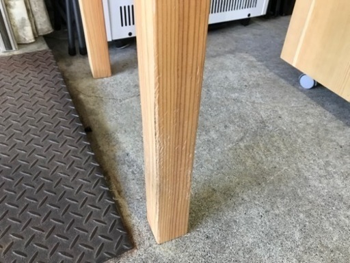 無印良品　パソコンデスク　机　木製　テーブル　