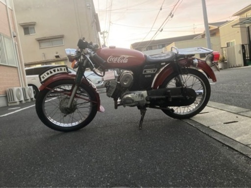 ヤマハ YB90 実働 80年代 旧車 車体