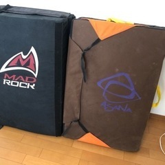 ボルダリング　クラッシュパッド　クライミングの画像