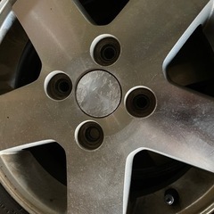 スタッドレスタイヤアルミ付き４本中古軽用