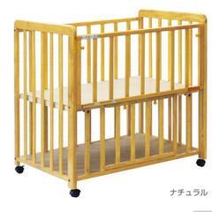 ナチュラル色 多少傷あります。 ミニベビーベッド