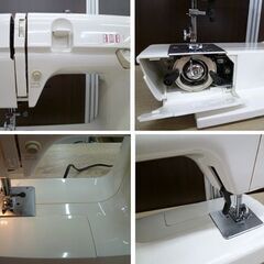 動作品 ジャノメ コンパクトミシン N-105 639型 Jem compact サイドカッター×2個付き JANOME 裁縫 付属品あり 苫小牧西店 動作品 ジャノメ コンパクトミシン N-105 639型 Jem compact