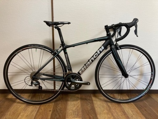 BIANCHI ビアンキ VIANIRONE7 PRO Tiagra 2017 小さめロードバイク カーボンフォーク