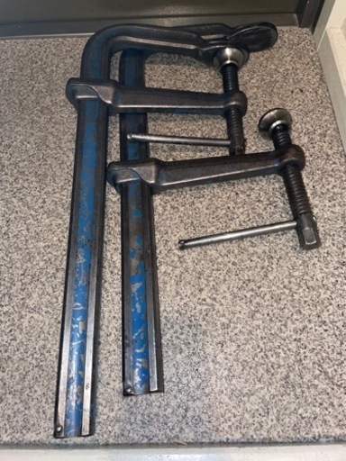 L型クランプ　鉄工用超強力型