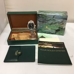 ROLEX　ロレックス　エクスプローラー1 　自動巻き　 SS 黒文字盤 　114270　 F番の画像