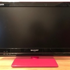 【SHARP】19V型ワイドテレビ（LC-19K5）