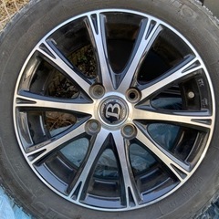 ミシュランスタッドレス&アルミセット☆N-BOX等軽用☆ホンダ車の方はナットプレゼントの画像