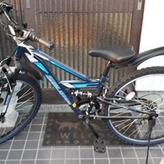 値下げしました。自転車26インチ18段ギア