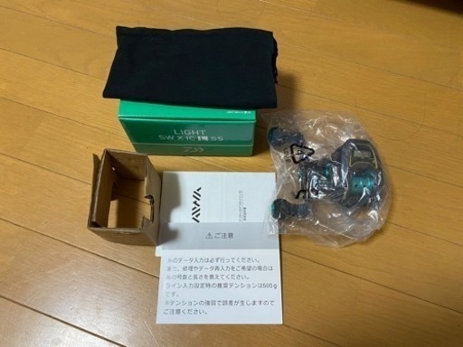 【極美品】ダイワ カウンター付ベイトリール LIGHT SW X IC SS