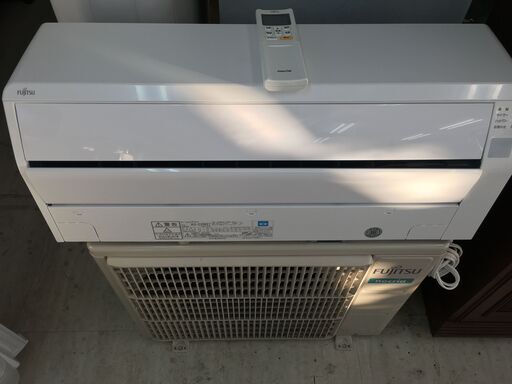富士通エアコン2.2K冷暖房　標準取り付け工事込み　2020年製！！！