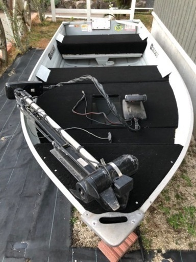 アルミボートシーニンフ12ft  エレキセット