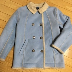 GAP ギャップ　フェイクムートン　コート　アウター　サイズ10...