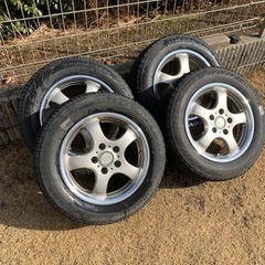 【中古】15インチ　KOSEIホイール　スタッドレスタイヤ　195/65R15