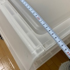 【美品】衣装ボックス　2段重ね　お洒落　の画像