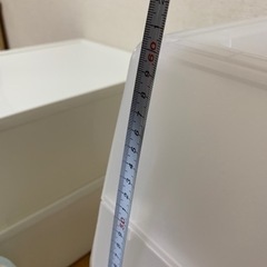 【美品】衣装ボックス　2段重ね　お洒落　の画像