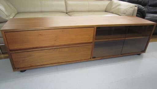 R371 無印良品 ローボード、テレビボード、幅162cm 美品