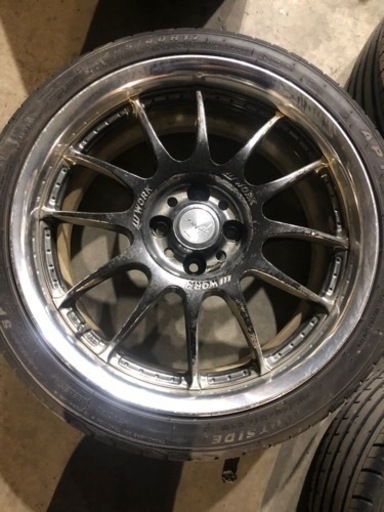 205/40 r17 work タイヤホイールセット