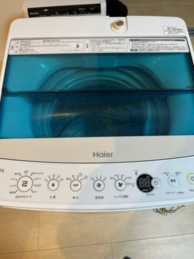 《美品》Haier 2017年製 4.5kg 洗濯機