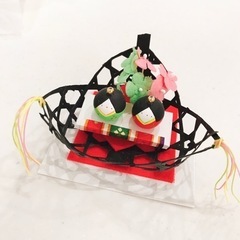 手乗りかご雛