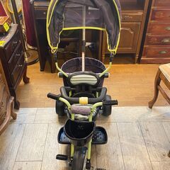 アイデス カーゴプラス 三輪車 対象年齢 1.5～5歳 ブラック×グリーン IDES★買取帝国 志木店の画像