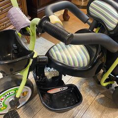 アイデス カーゴプラス 三輪車 対象年齢 1.5～5歳 ブラック×グリーン IDES★買取帝国 志木店の画像