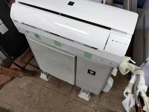 シャープ(SHARP) セパレート形ルームエアコン 2.5k AY-D25SD-W・AU-D25SDY 2014年製 動作OK USED 中古