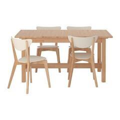 テーブル、椅子(4脚)セット　★IKEA★  イケア 💝早い者勝ち💝