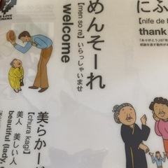 クリアファイル 沖縄 方言  新品未使用の画像