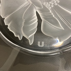ungaroクリスタル大皿、陶器大皿　の画像