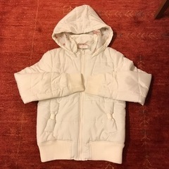あげます！LIZLISA 中綿入り白いジャンバー